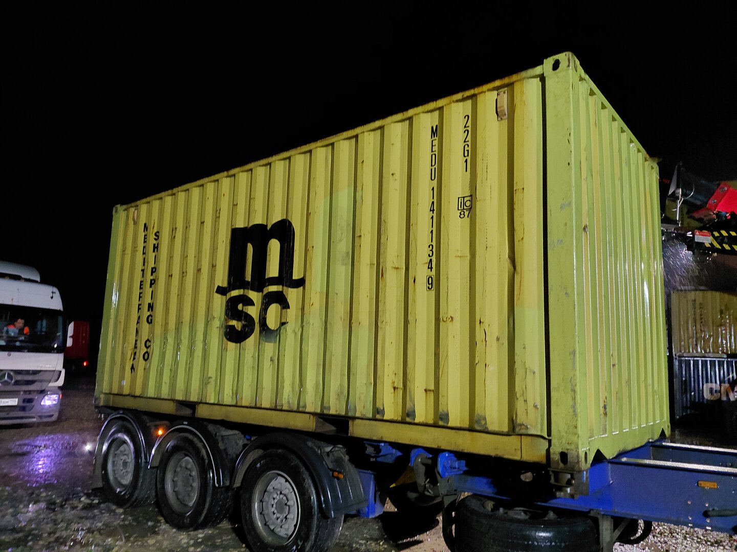 Морской контейнер MEDU1411349