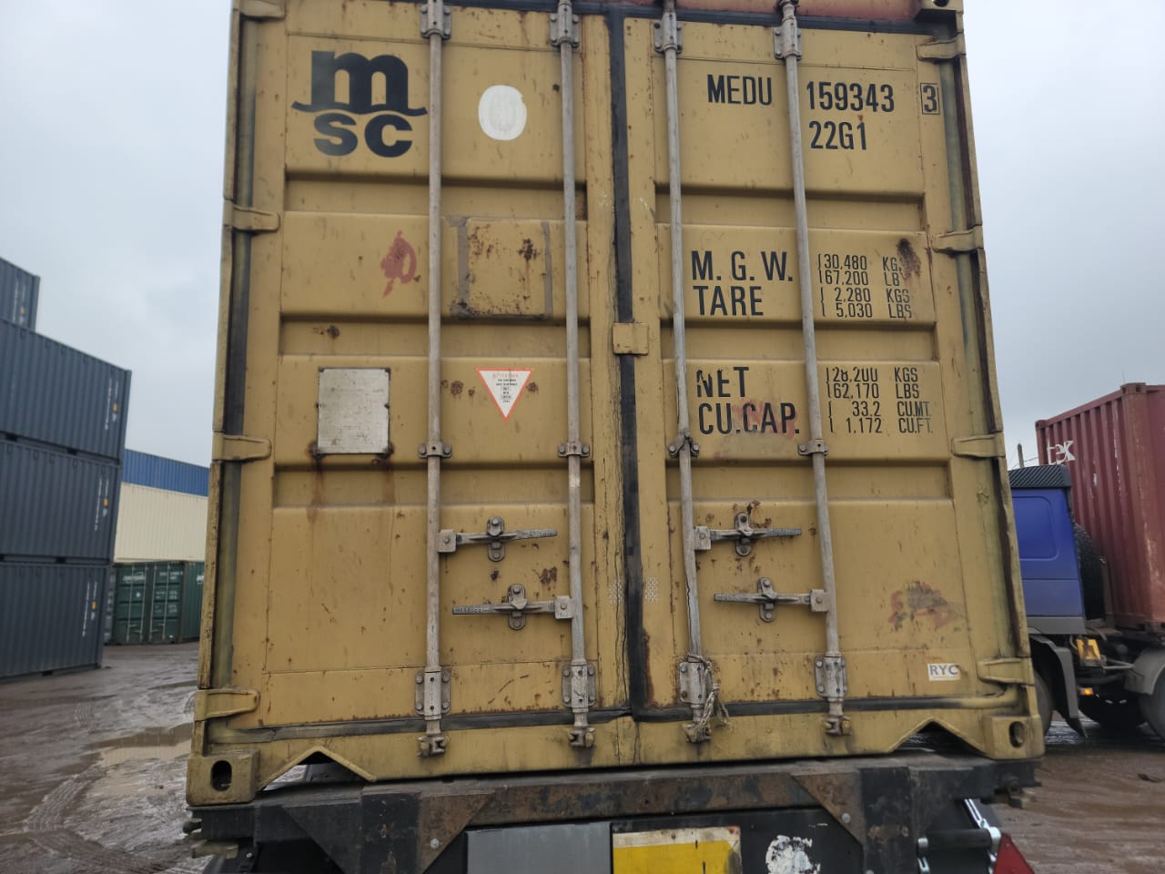 Морской контейнер MEDU1593433