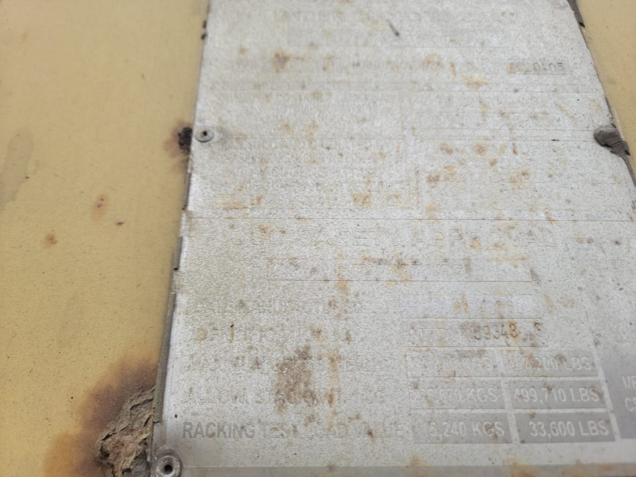 Морской контейнер MEDU1593433