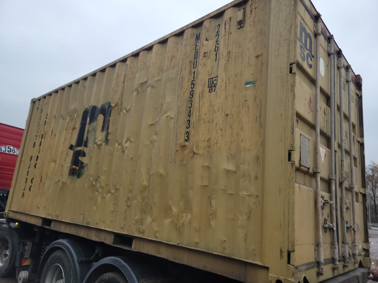 Морской контейнер MEDU1593433