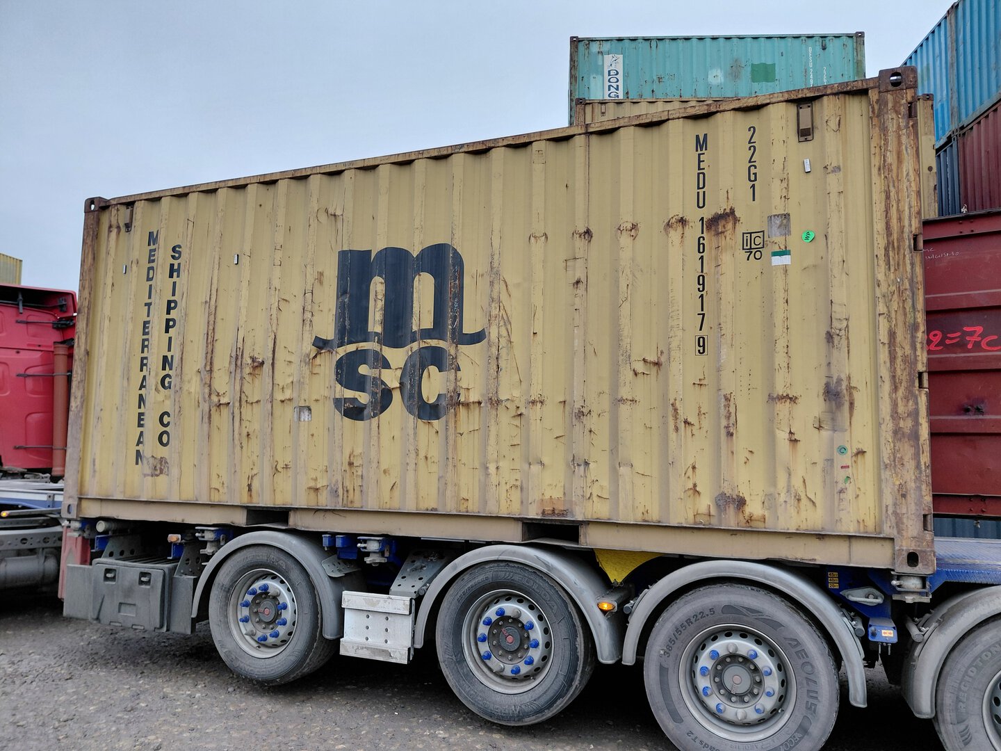 Морской контейнер MEDU1619179