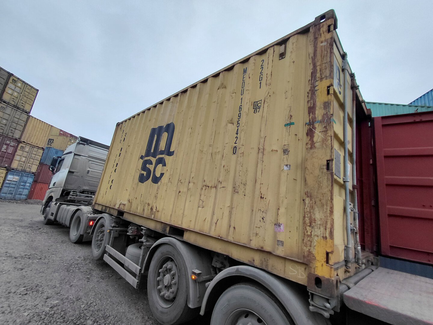 Морской контейнер MEDU1695420