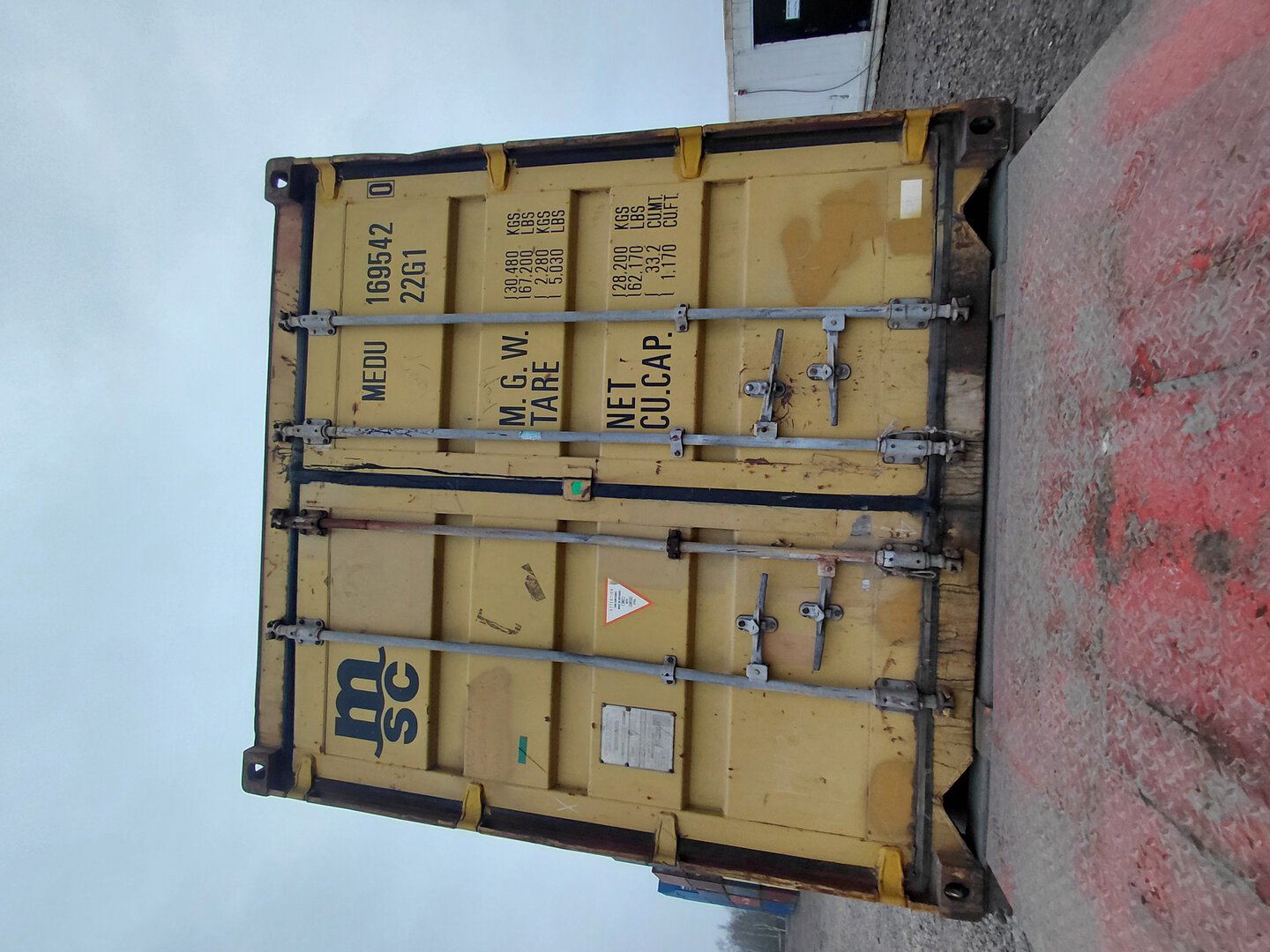 Морской контейнер MEDU1695420