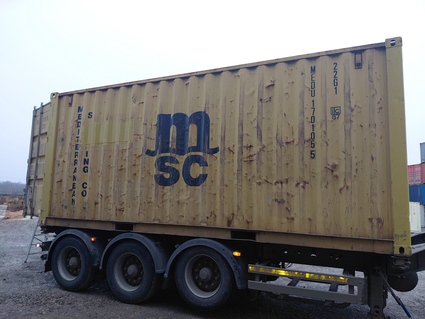 Морской контейнер MEDU1701055