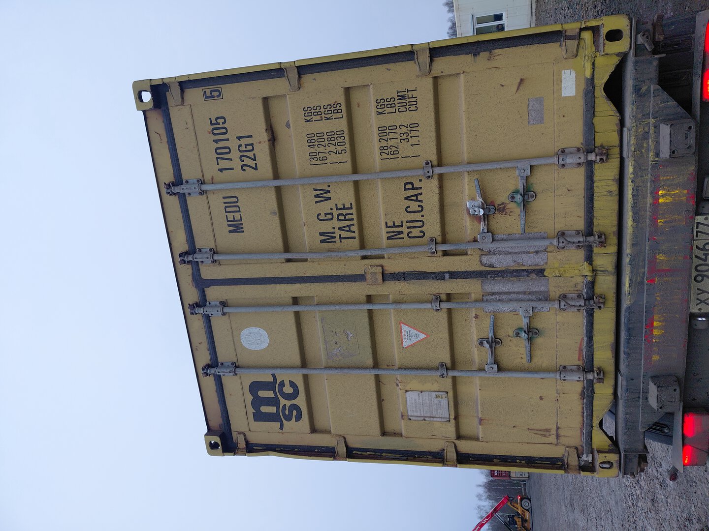 Морской контейнер MEDU1701055