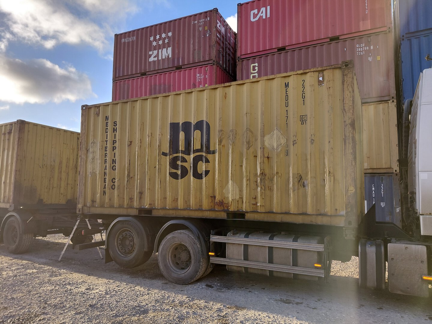 Морской контейнер MEDU1711259