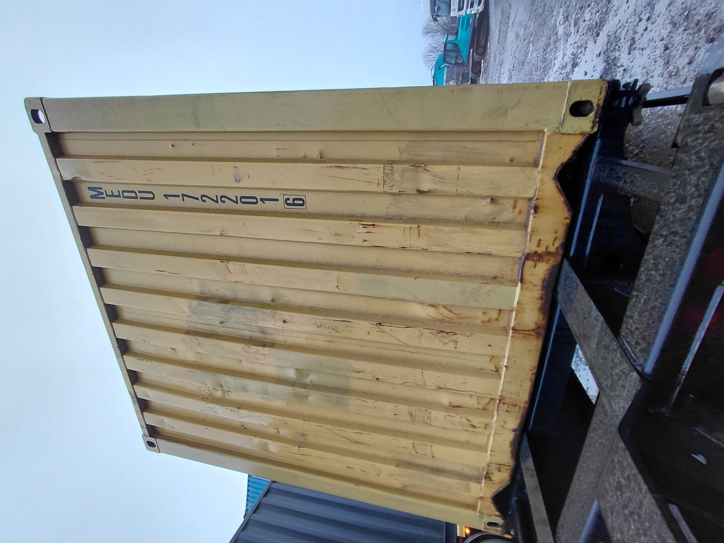 Морской контейнер MEDU1722016