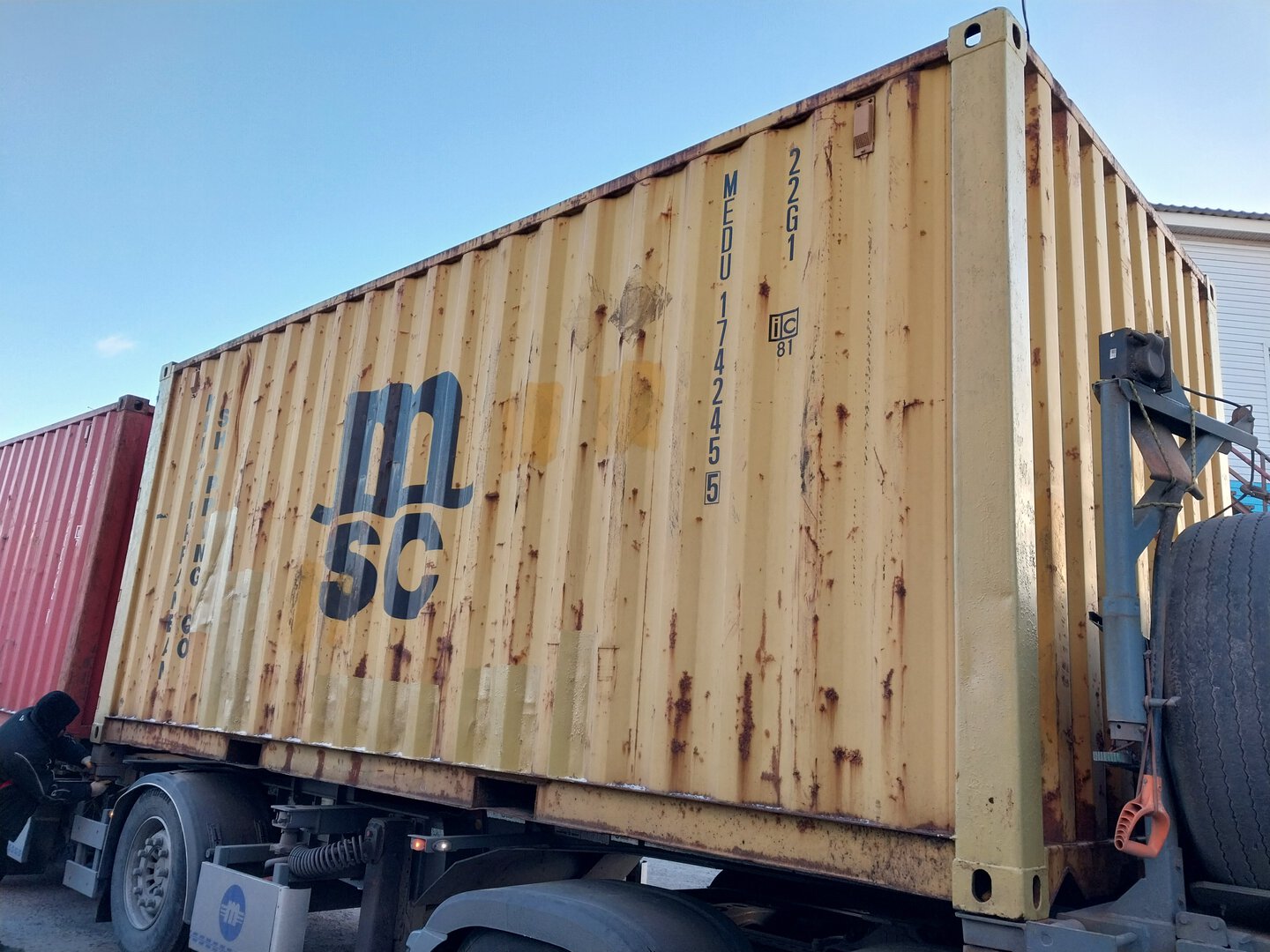 Морской контейнер MEDU1742455