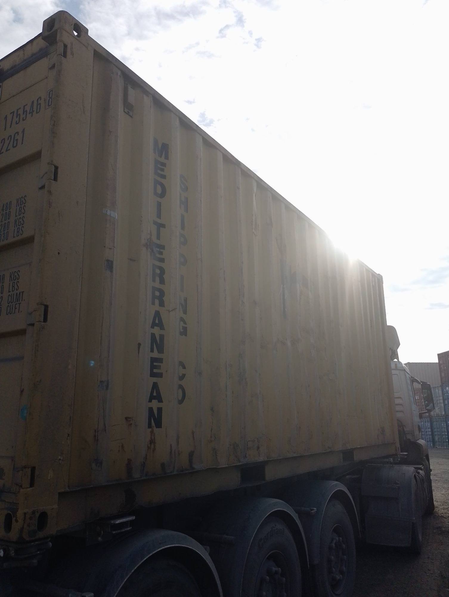 Морской контейнер MEDU1755468