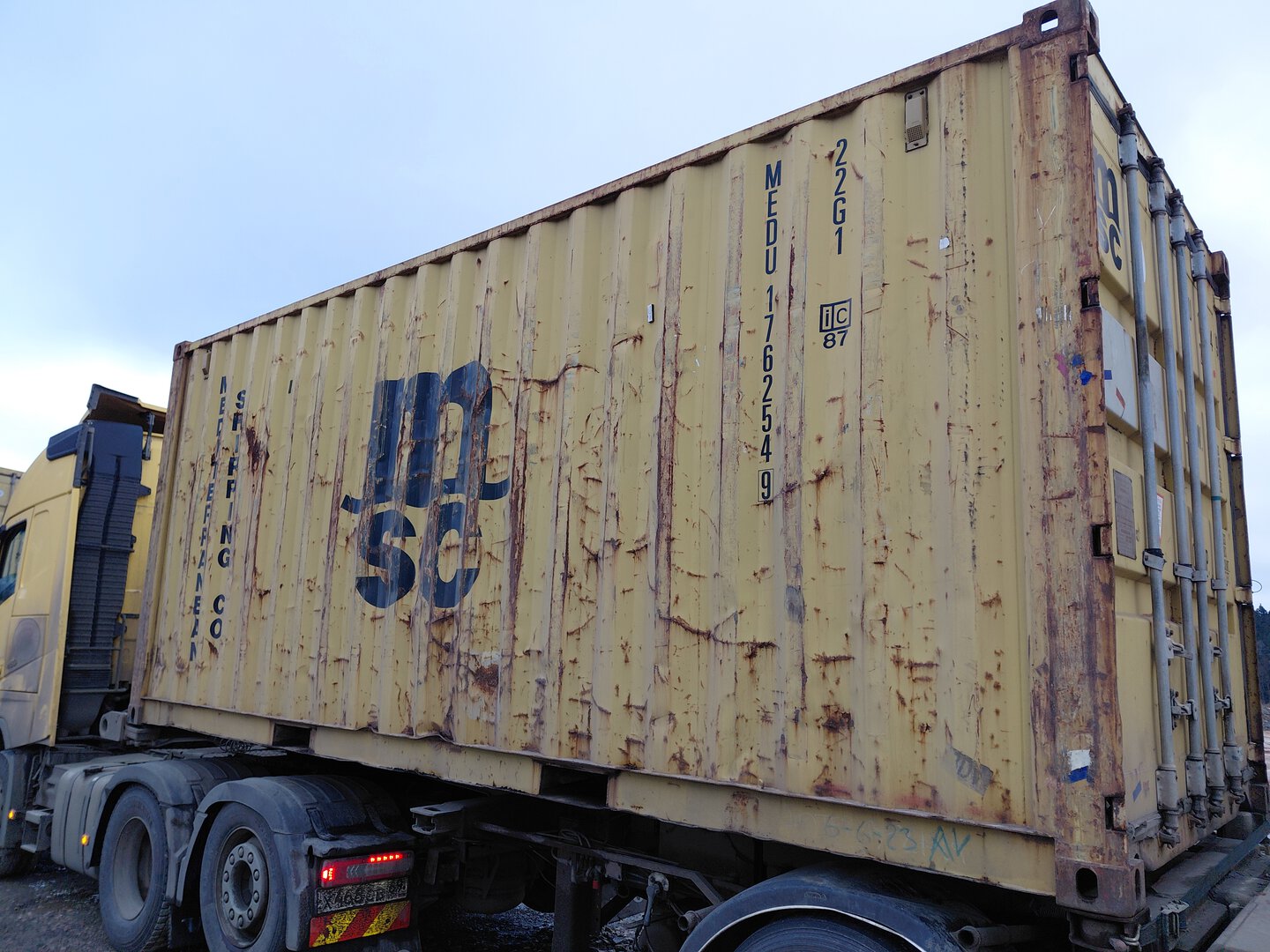 Морской контейнер MEDU1762549