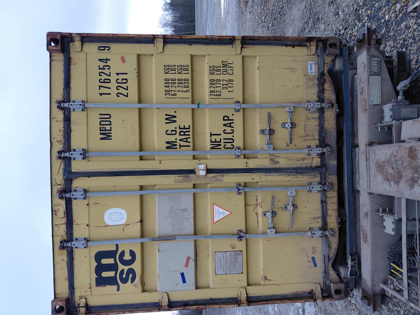 Морской контейнер MEDU1762549