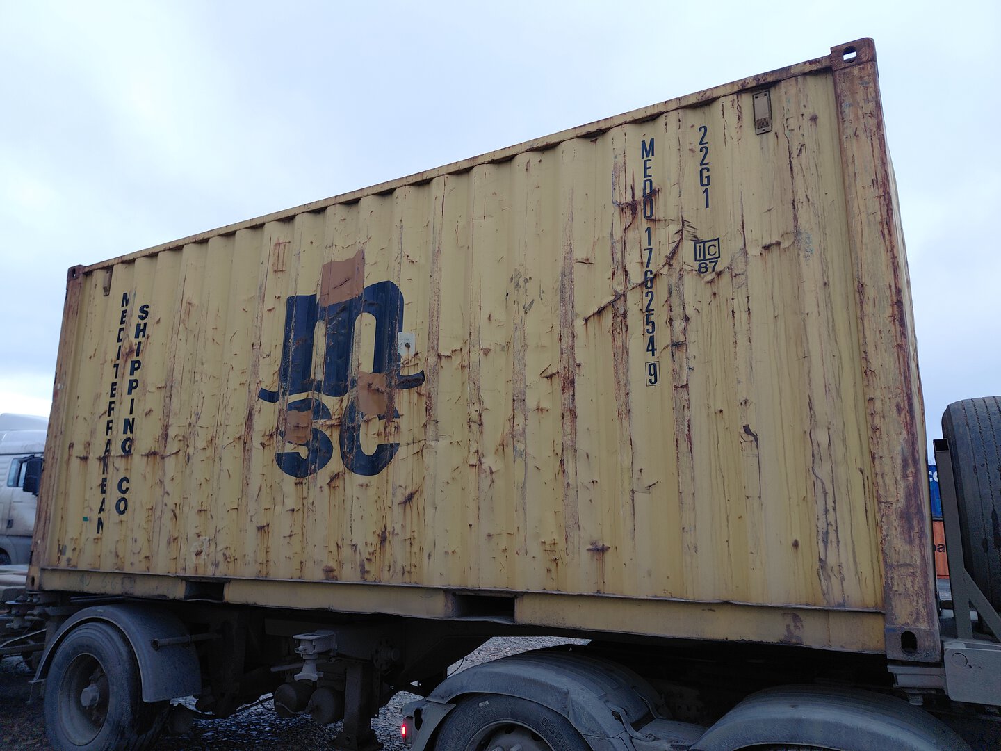 Морской контейнер MEDU1762549