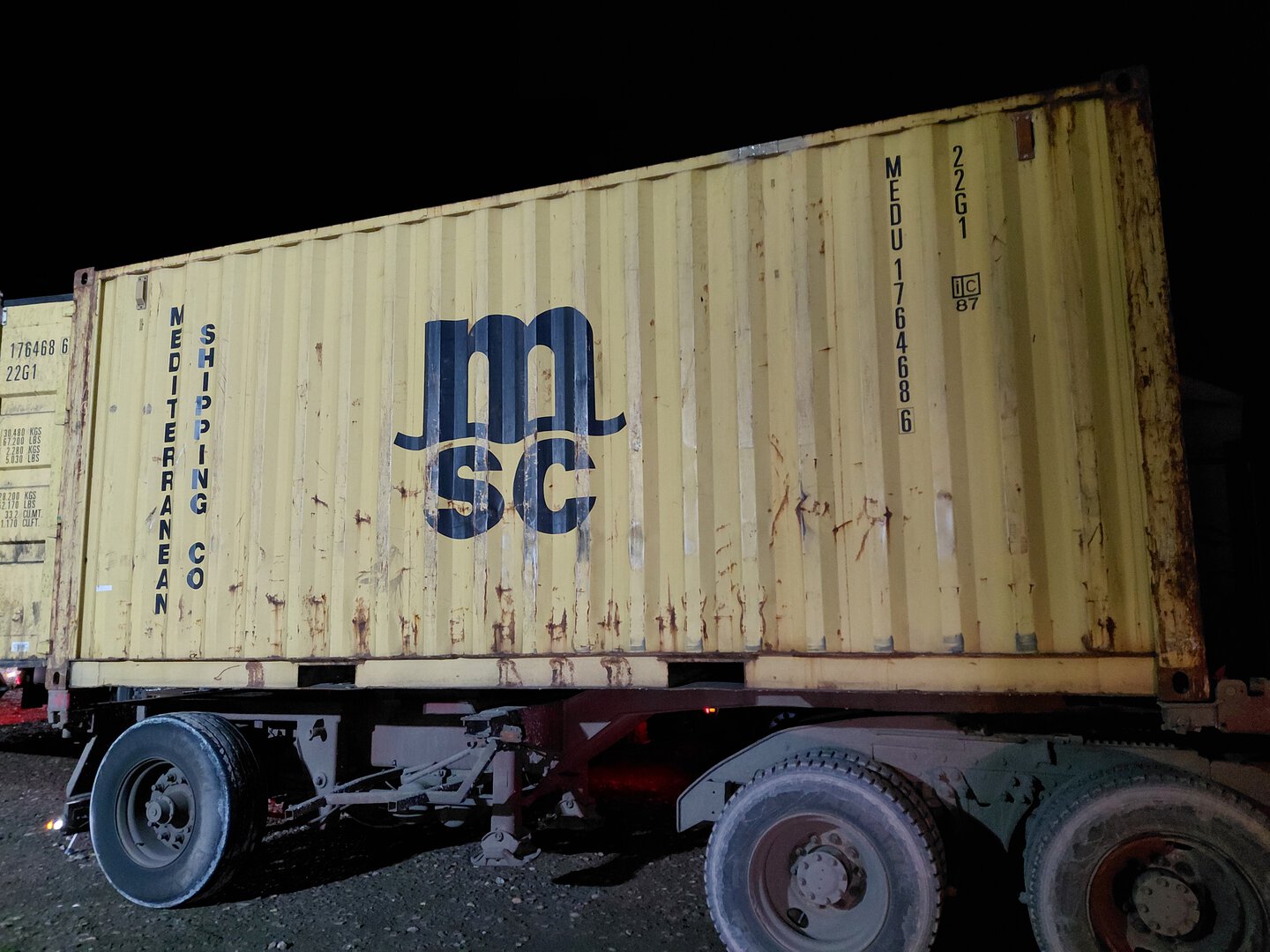 Морской контейнер MEDU1764686