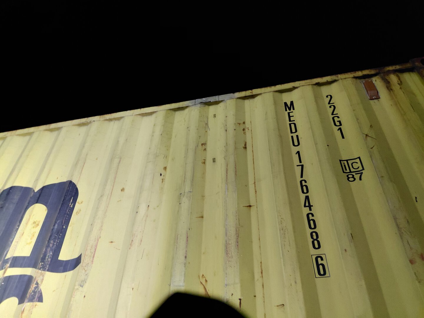 Морской контейнер MEDU1764686