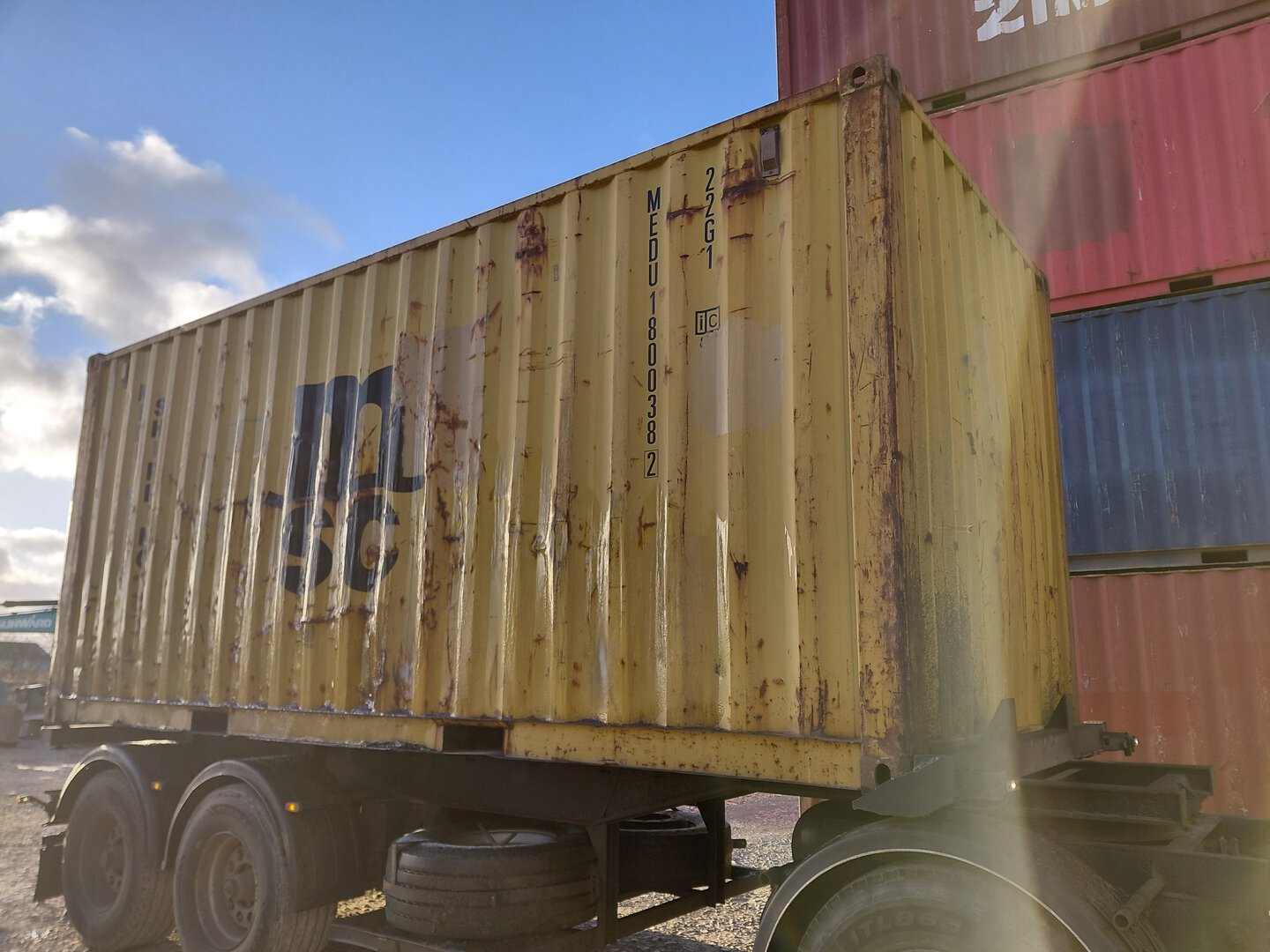 Морской контейнер MEDU1800382