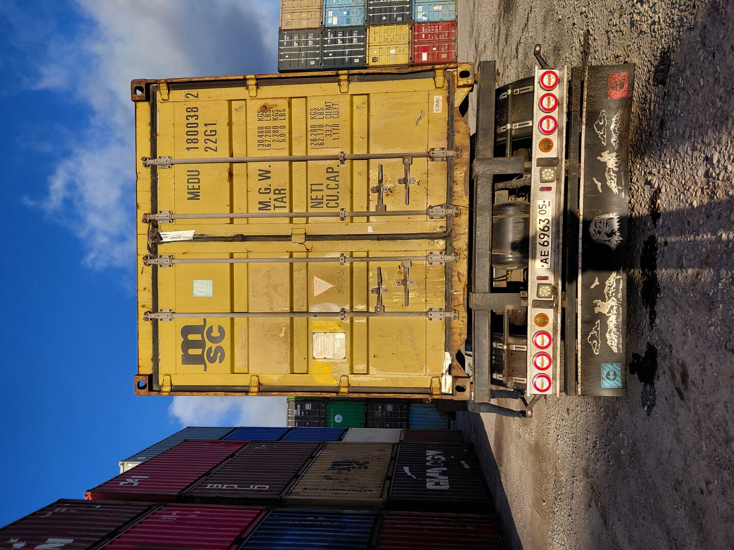 Морской контейнер MEDU1800382