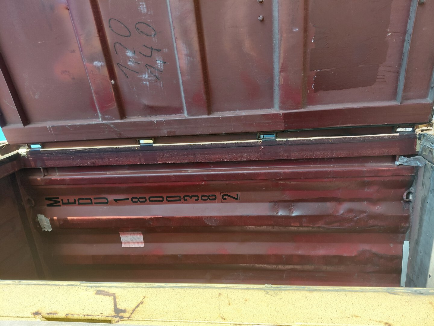 Морской контейнер MEDU1800382