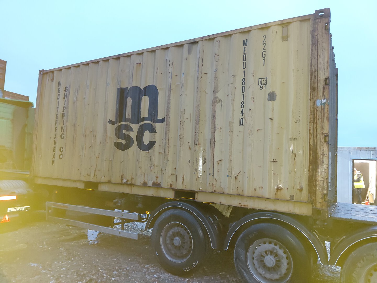 Морской контейнер MEDU1801840