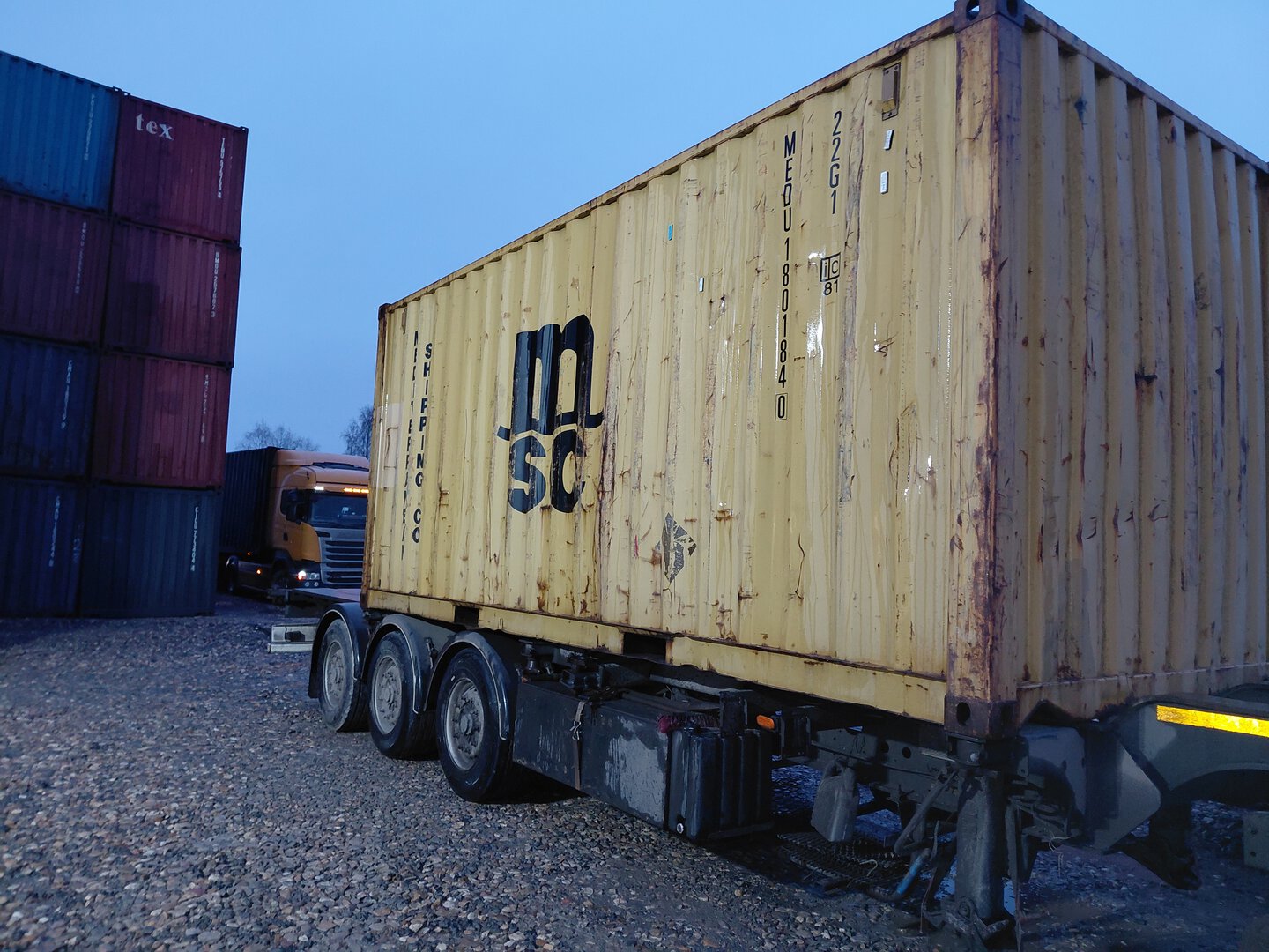 Морской контейнер MEDU1801840