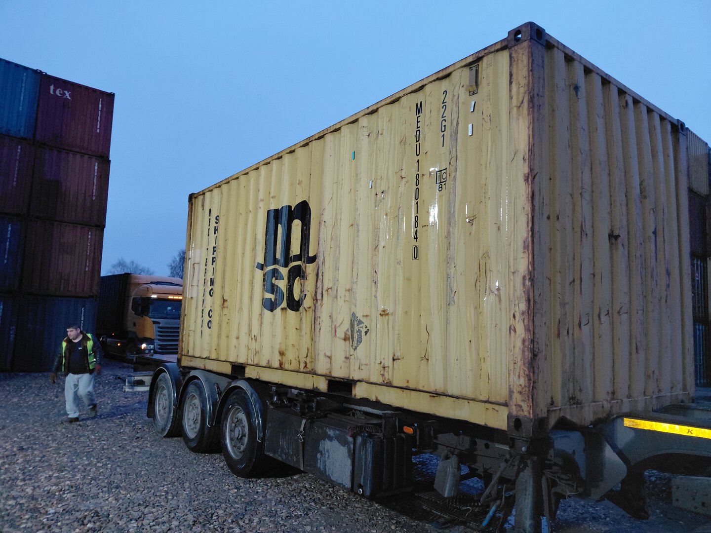 Морской контейнер MEDU1801840