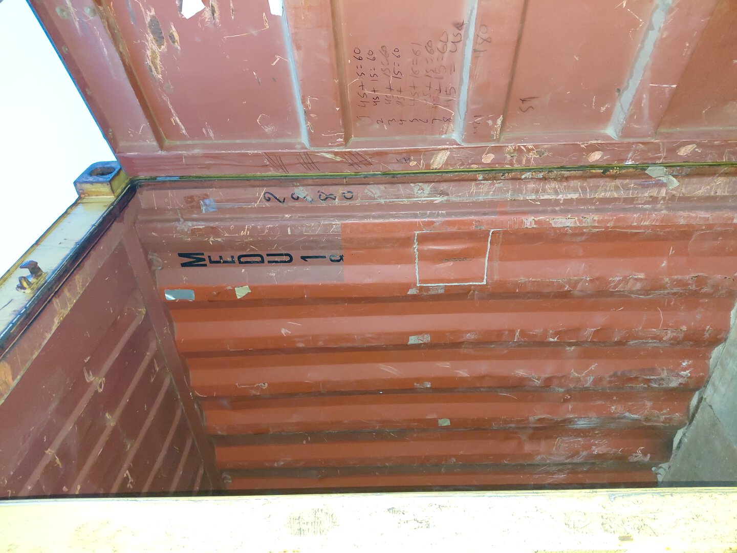 Морской контейнер MEDU1801840