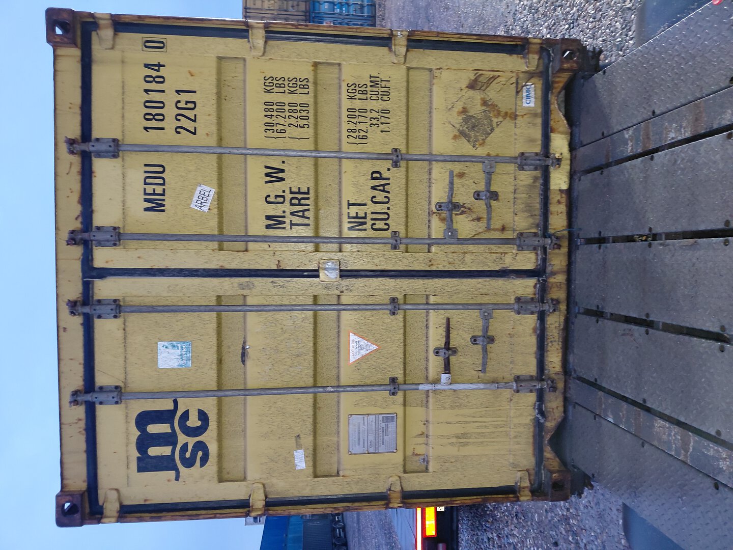 Морской контейнер MEDU1801840