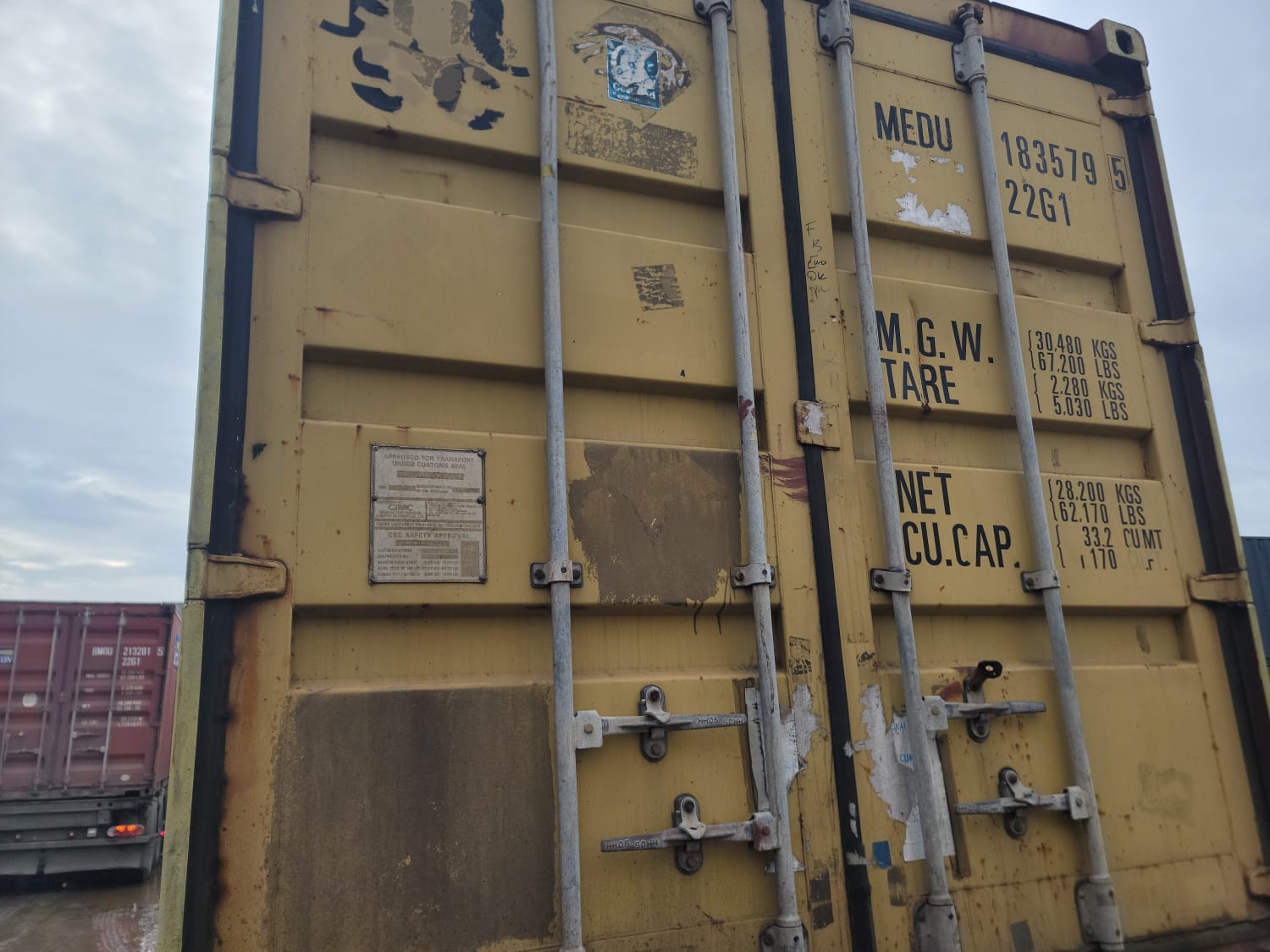 Морской контейнер MEDU1835795