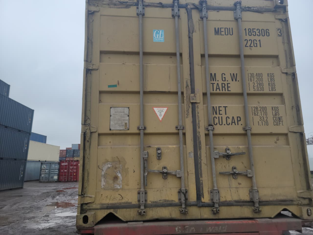 Морской контейнер MEDU1853063