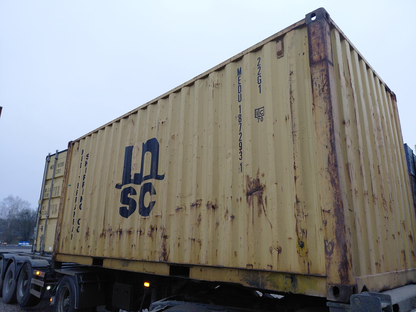 Морской контейнер MEDU1872931