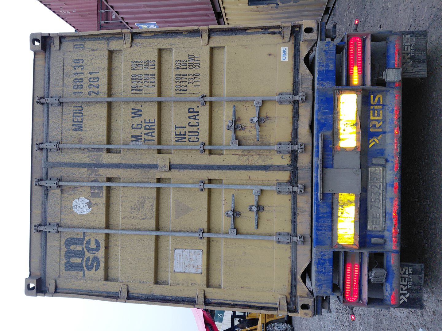 Морской контейнер MEDU1881390