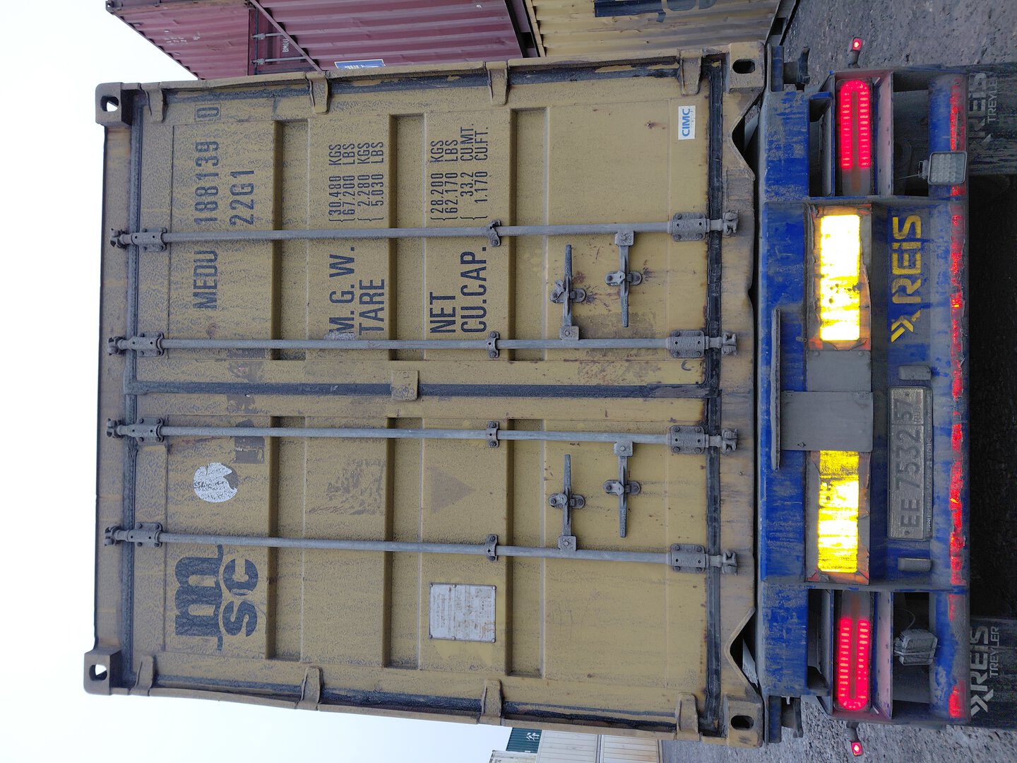 Морской контейнер MEDU1881390