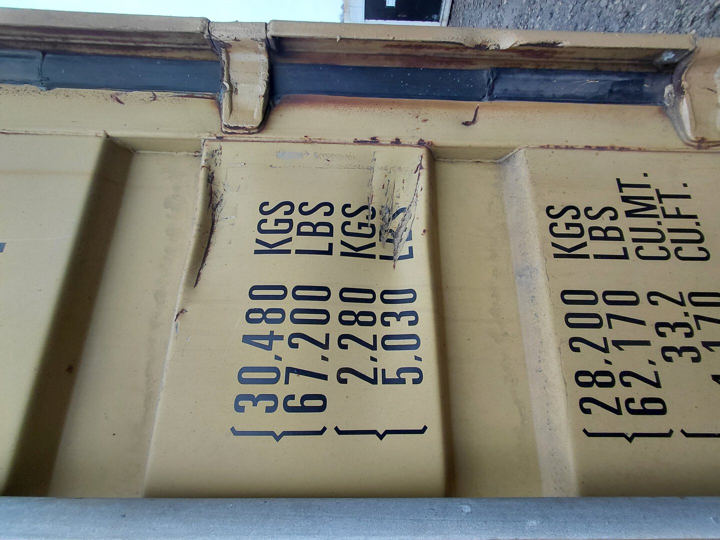 Морской контейнер MEDU1977423