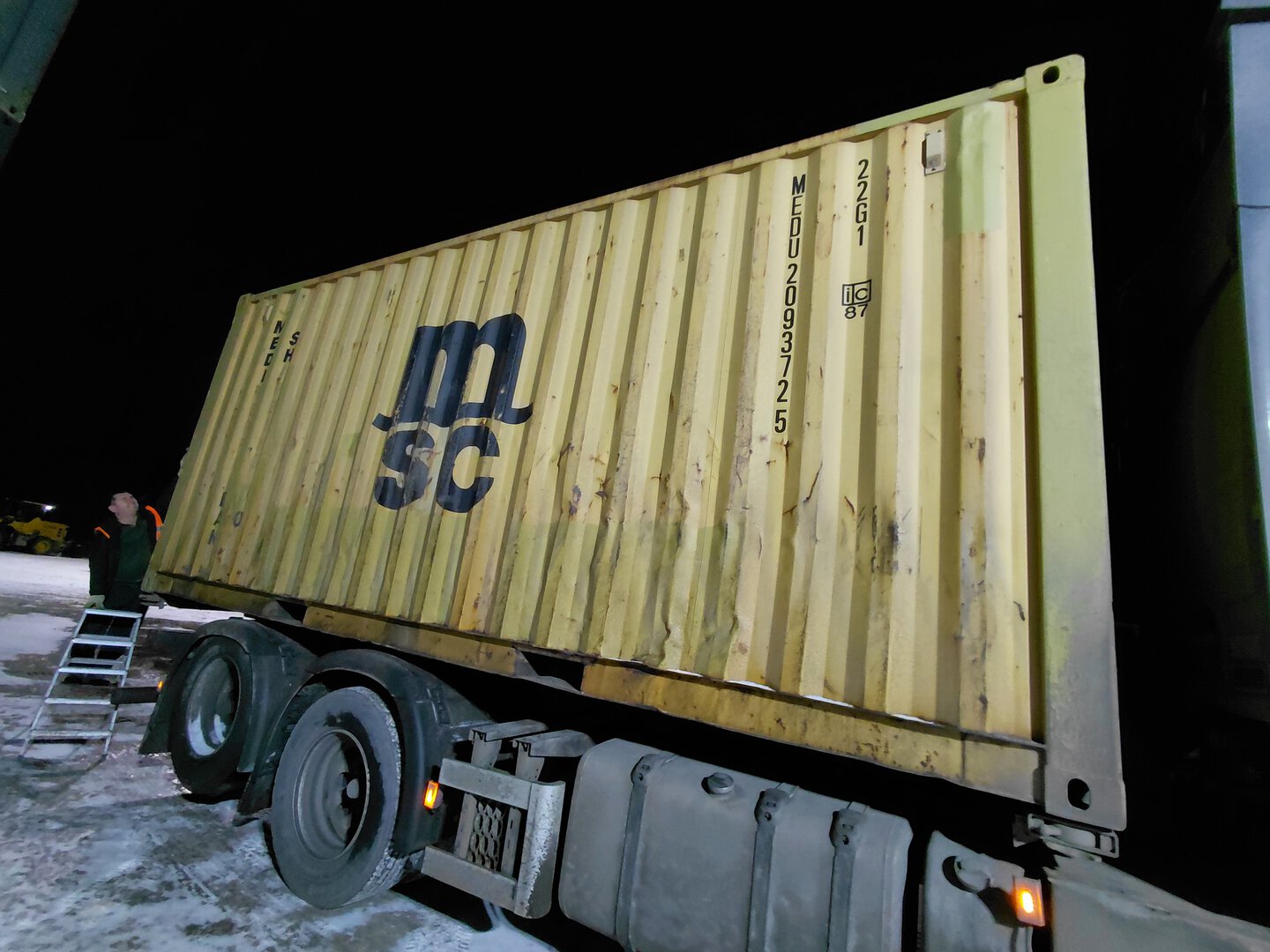 Морской контейнер MEDU2093725