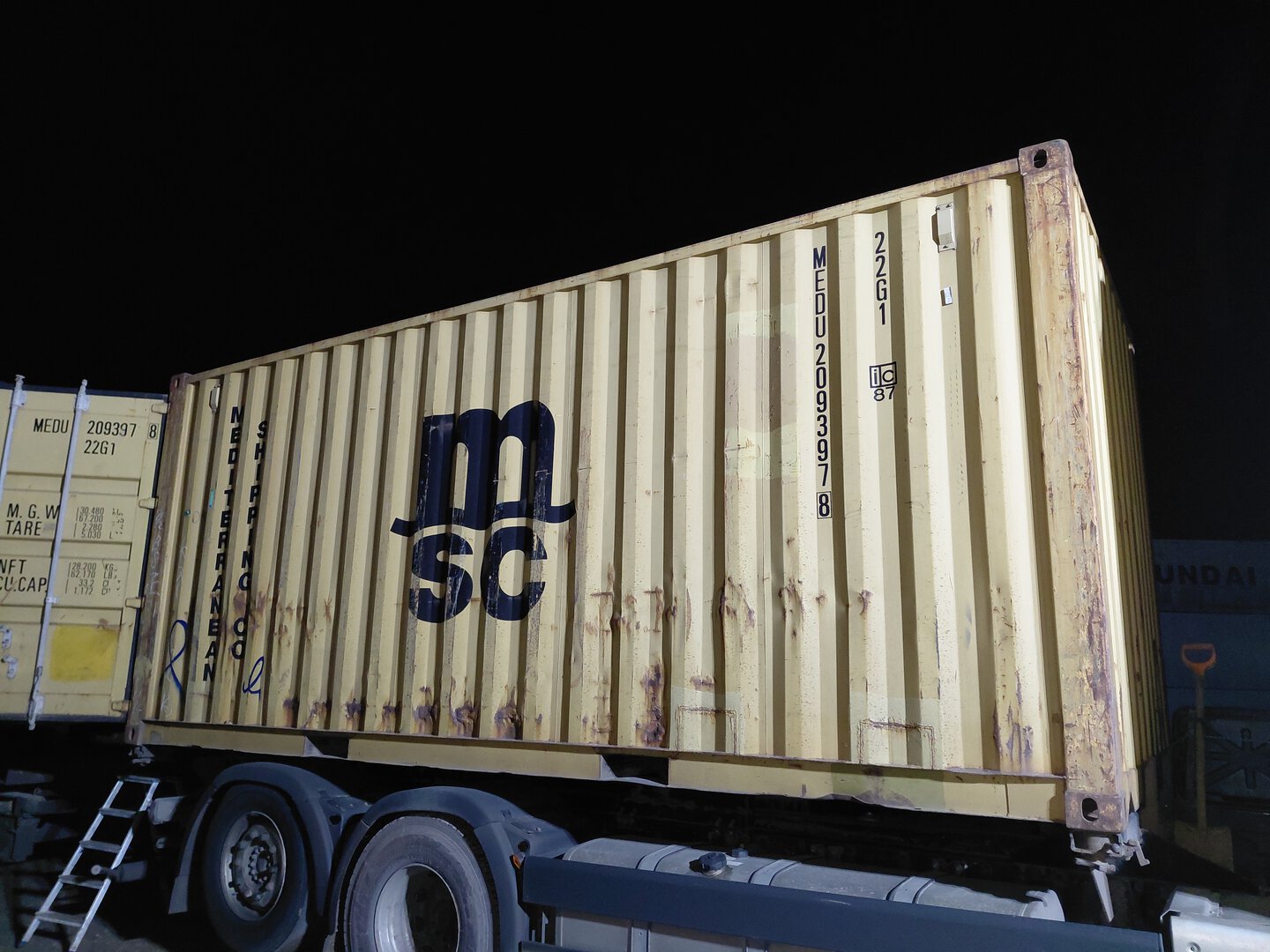 Морской контейнер MEDU2093978