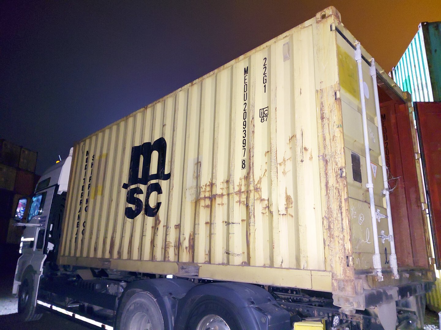 Морской контейнер MEDU2093978