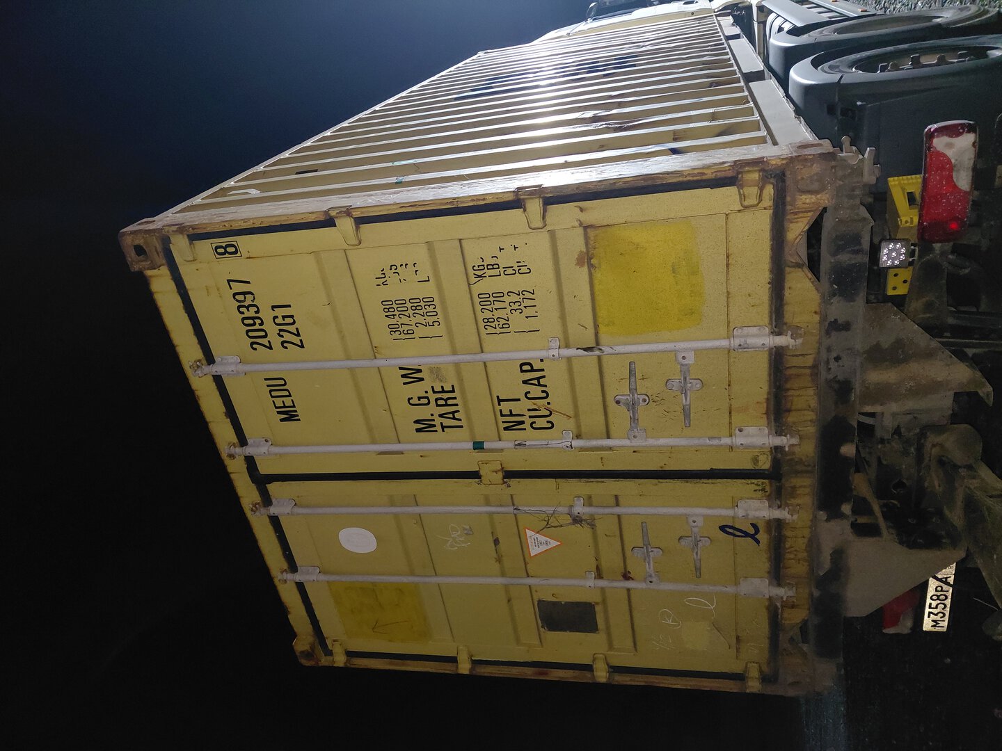 Морской контейнер MEDU2093978