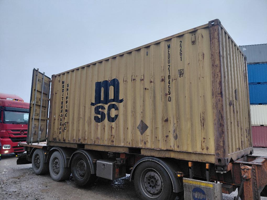 Морской контейнер MEDU2104590