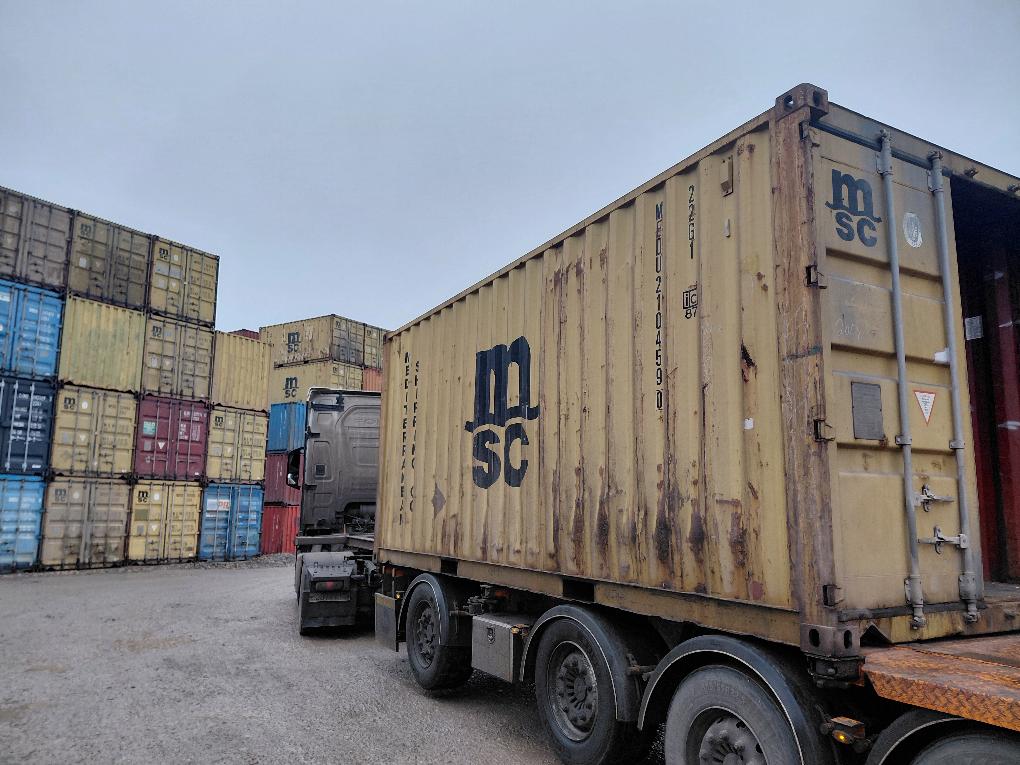 Морской контейнер MEDU2104590