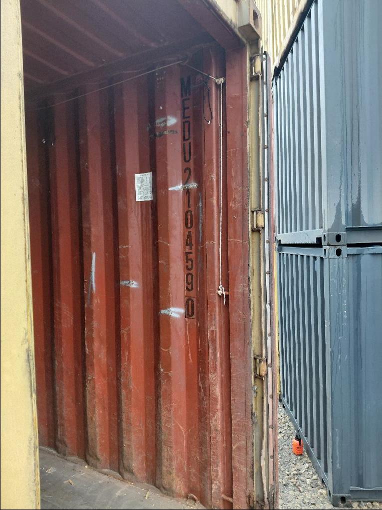 Морской контейнер MEDU2104590