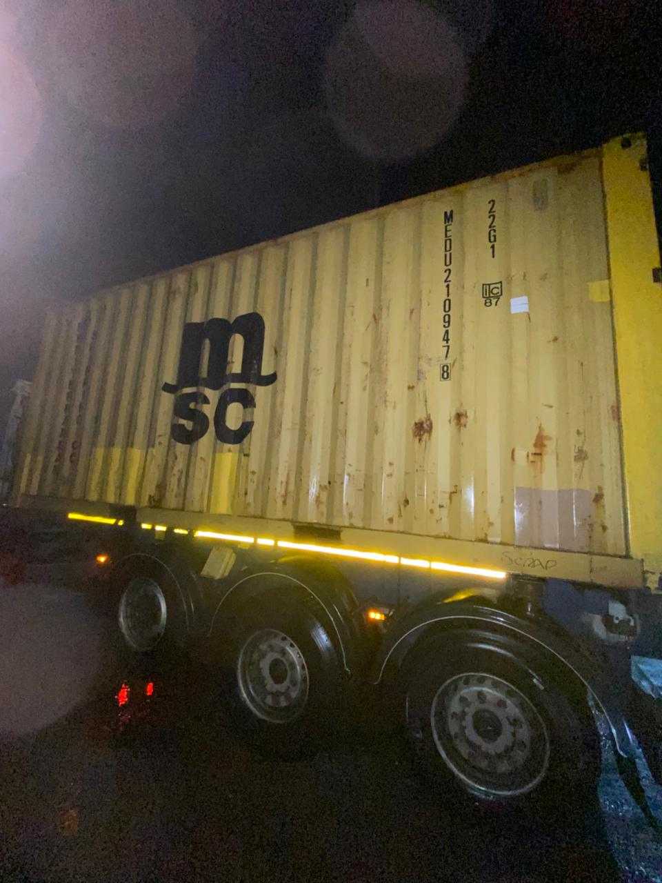 Морской контейнер MEDU2109478