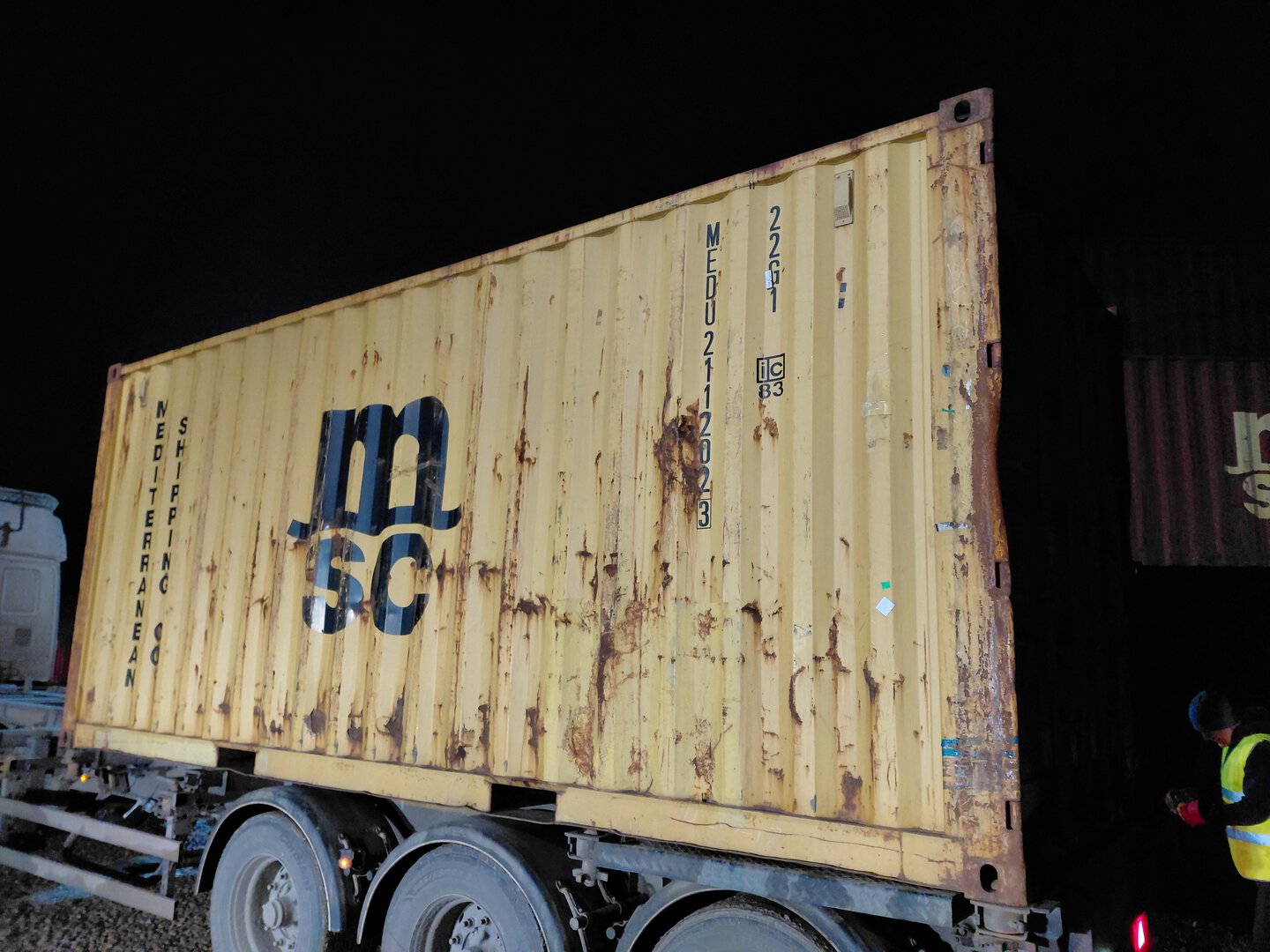 Морской контейнер MEDU2112023