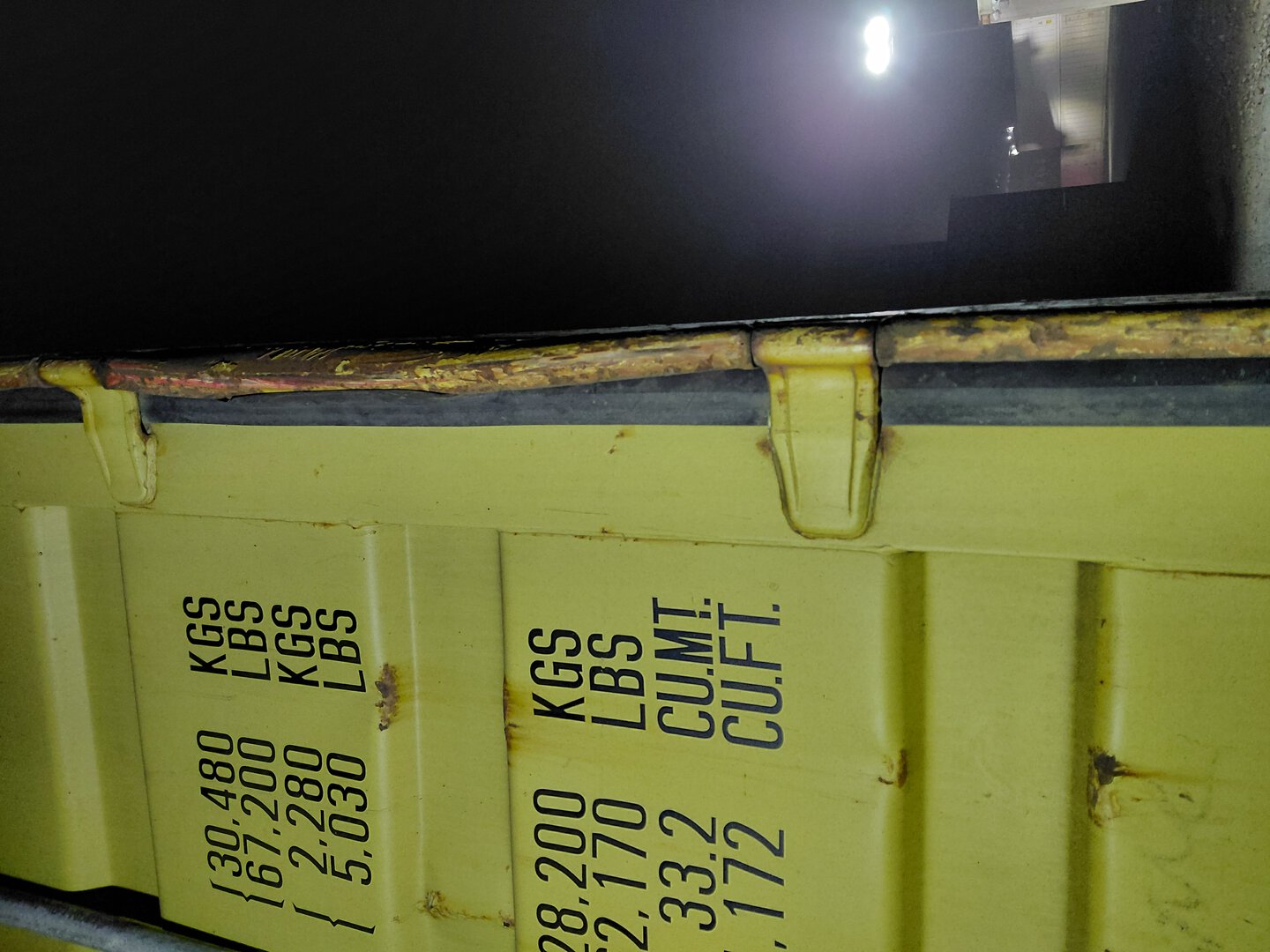 Морской контейнер MEDU2112023