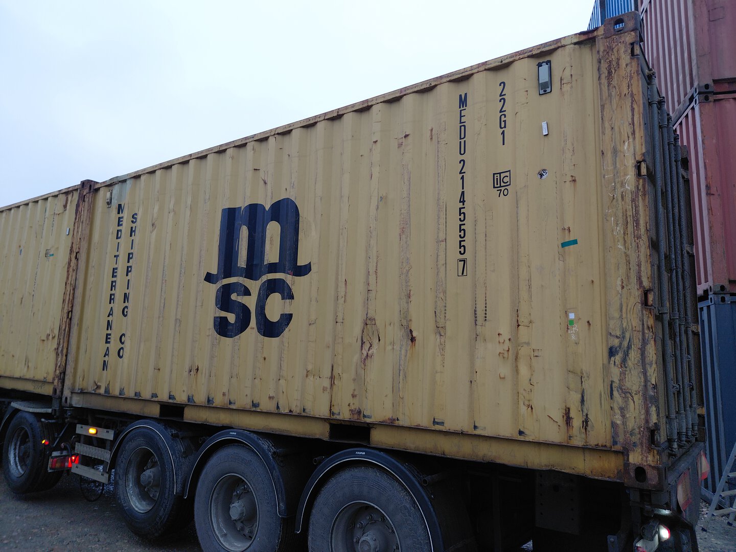 Морской контейнер MEDU2145557