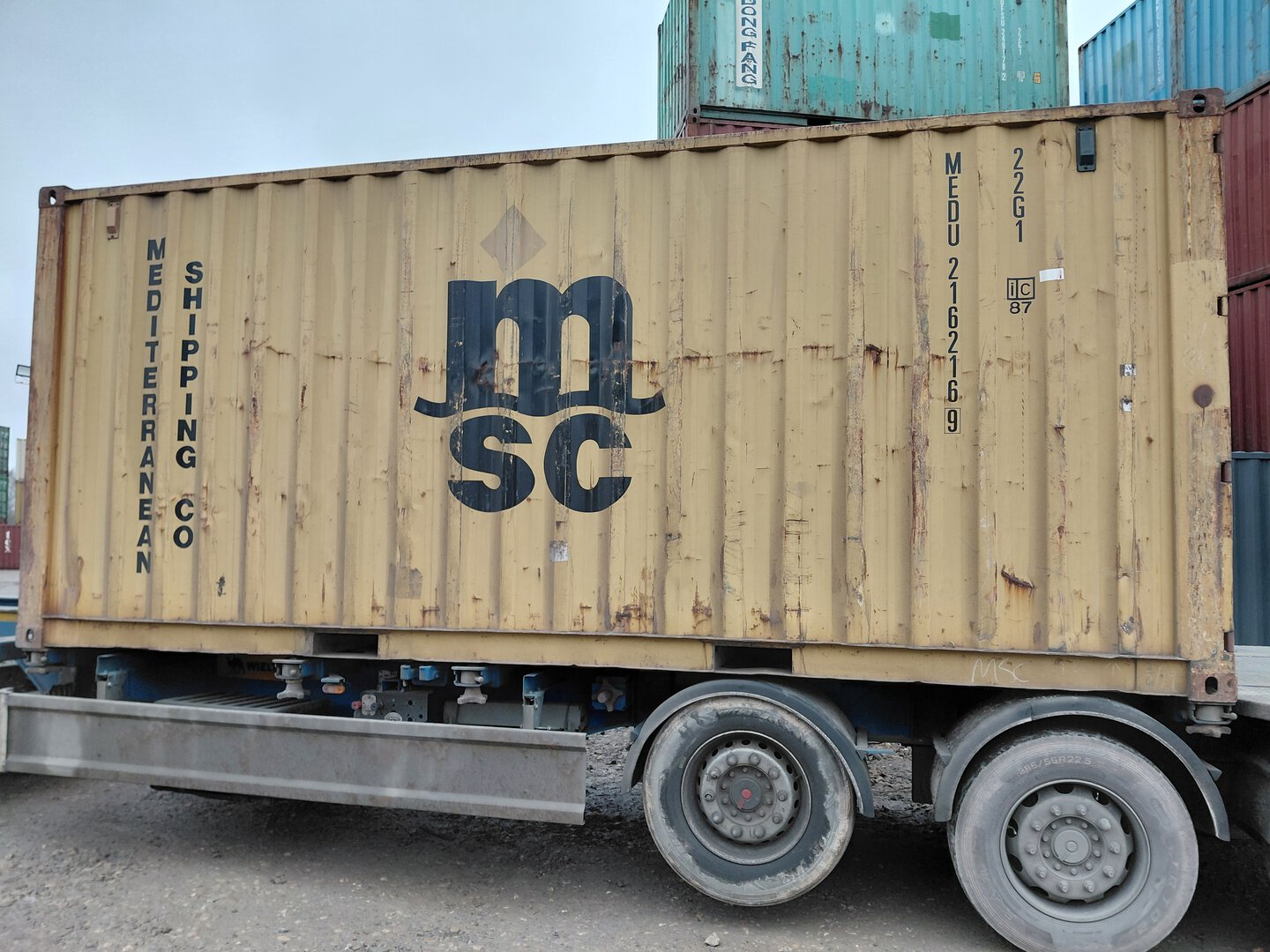 Морской контейнер MEDU2162169