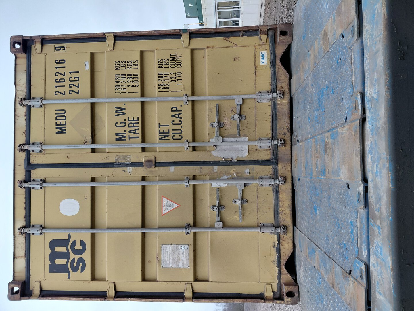 Морской контейнер MEDU2162169