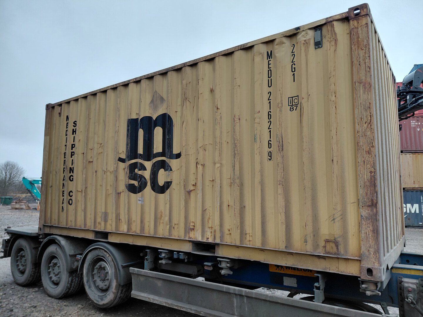 Морской контейнер MEDU2162169