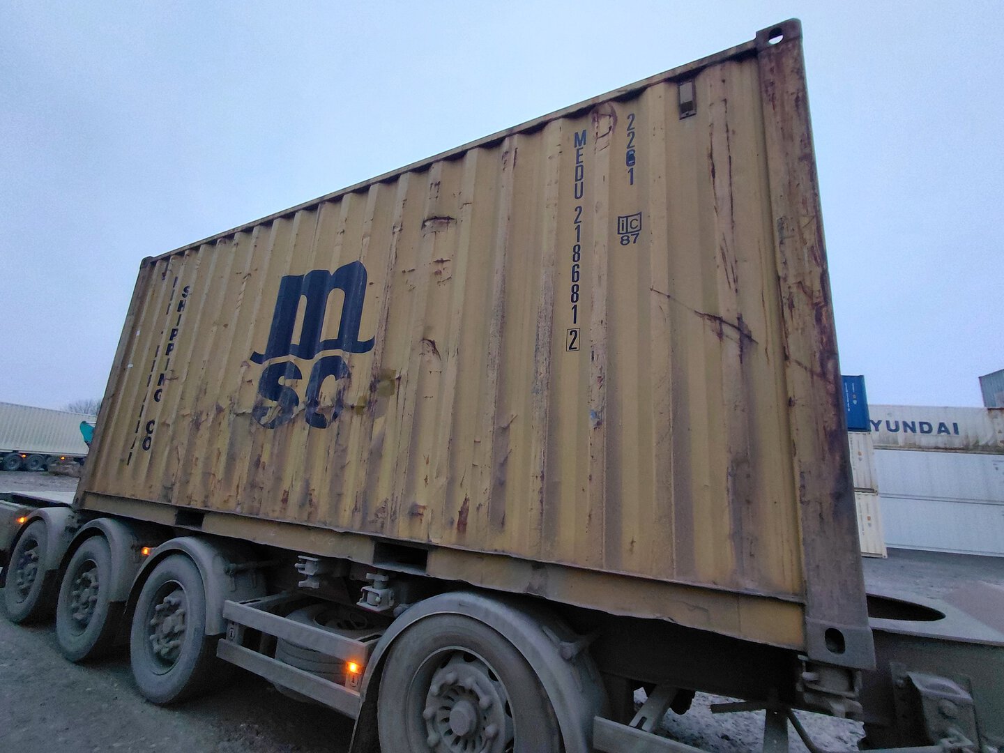 Морской контейнер MEDU2186812