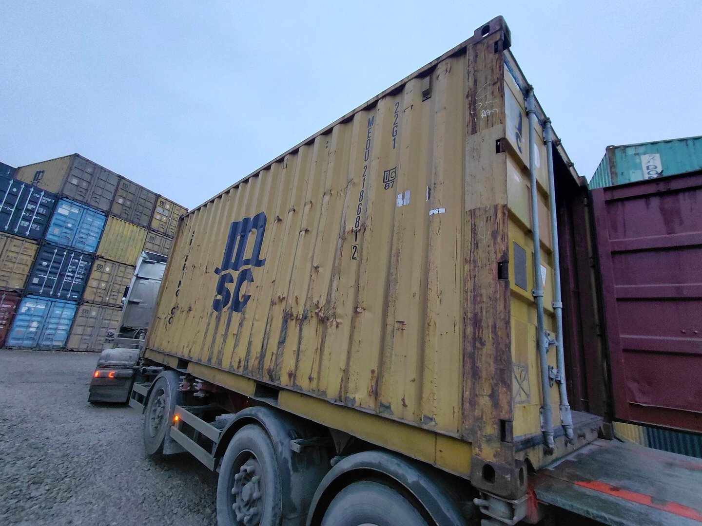 Морской контейнер MEDU2186812