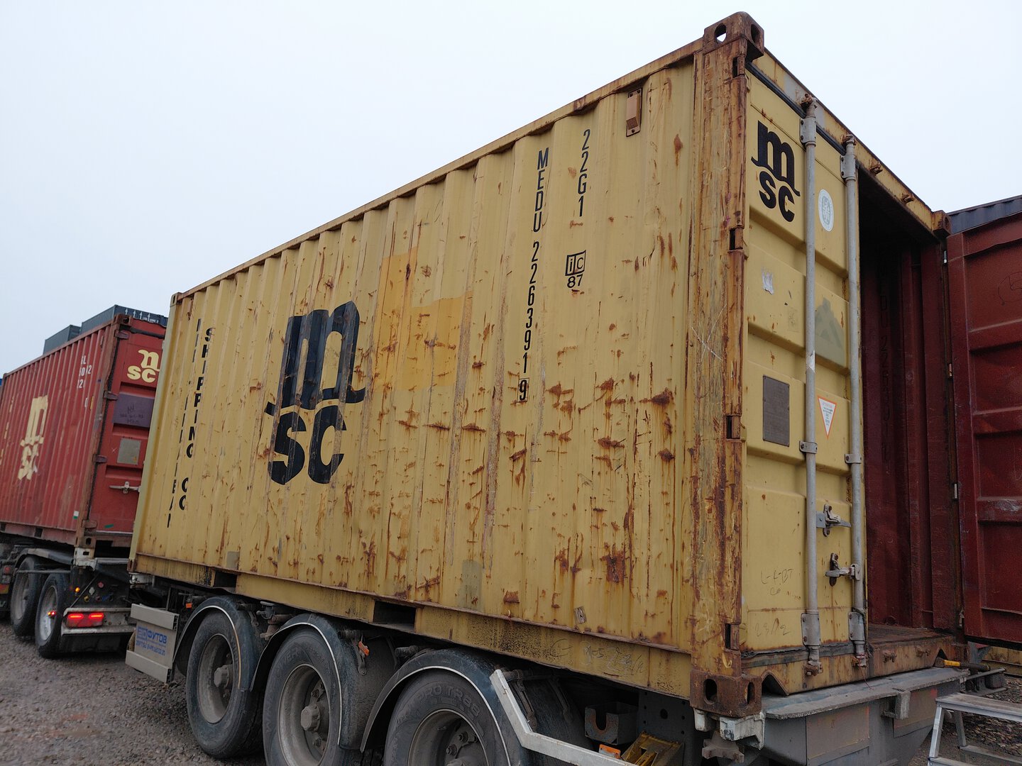 Морской контейнер MEDU2263919