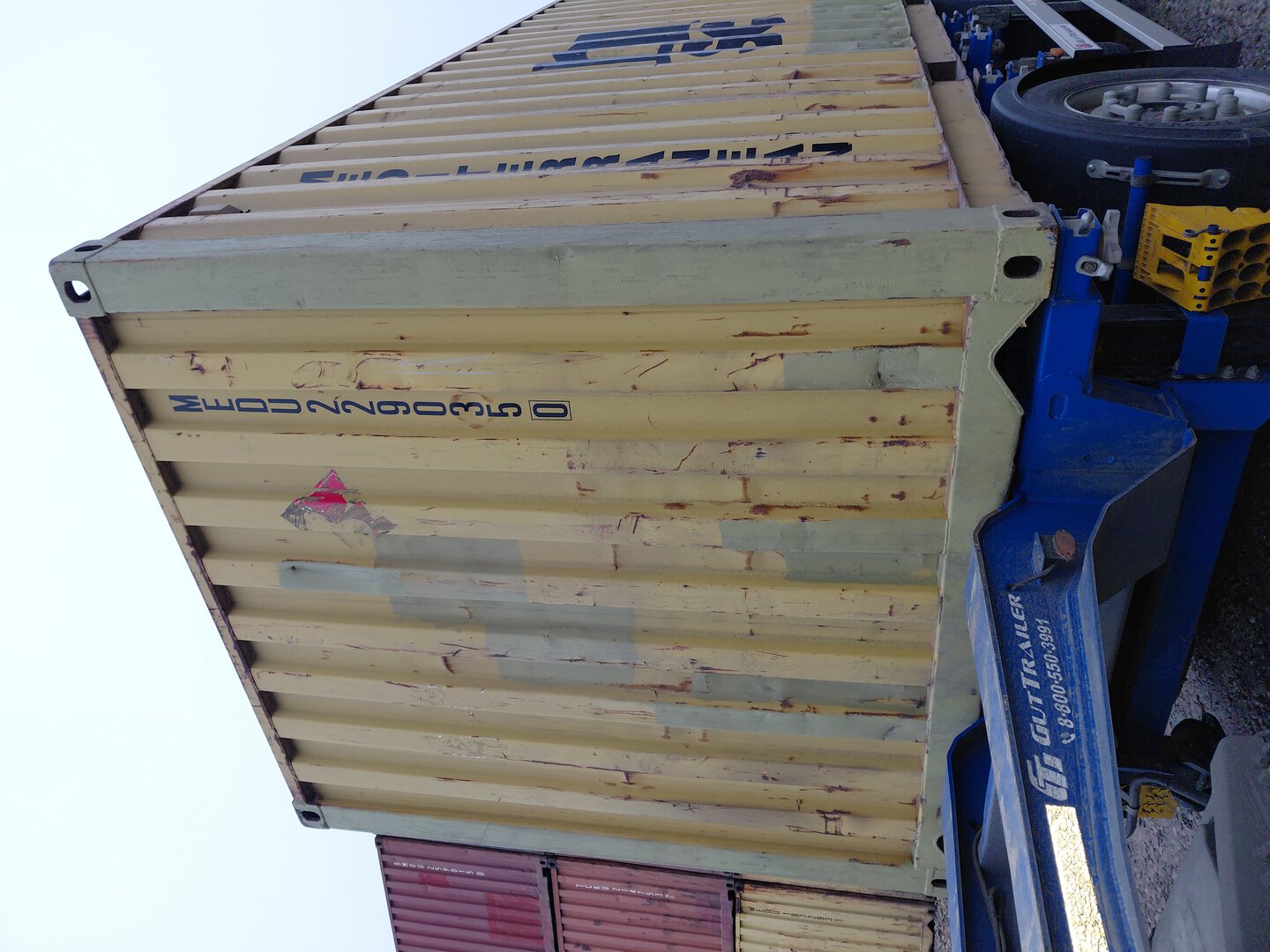 Морской контейнер MEDU2290350